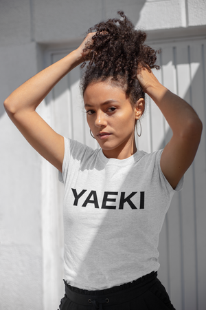 White YAEKI T-shirt